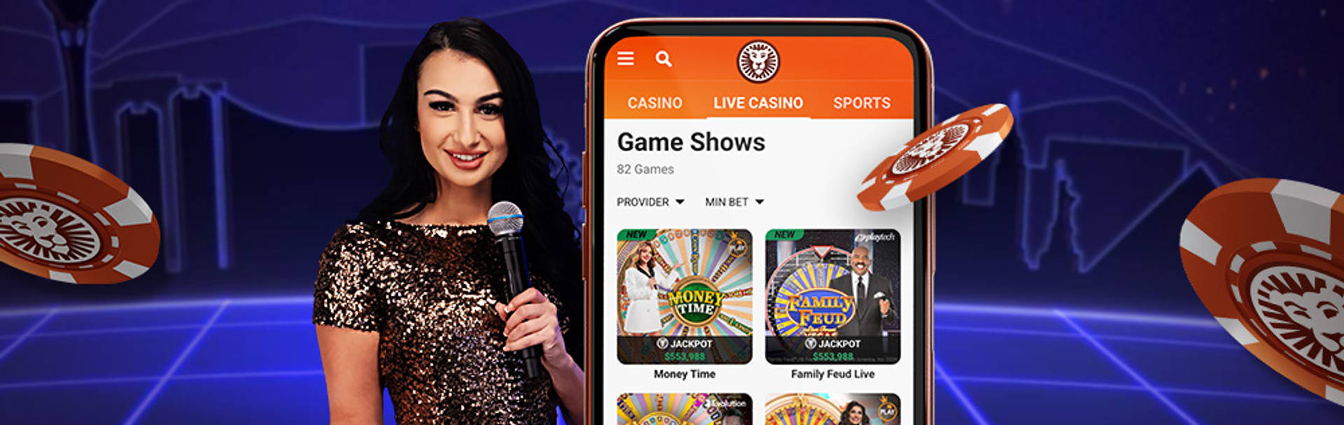 LIVE CASINO WELCOME OFFER