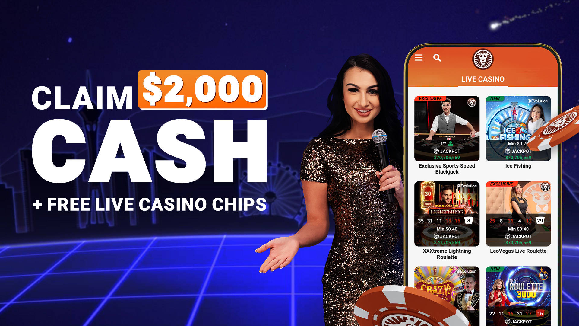 Live Casino Welcome