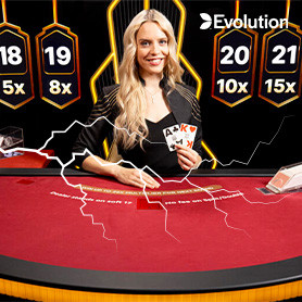 Live Lightning Blackjack