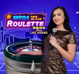 Vegas Mega Fire Blaze Roulette Live